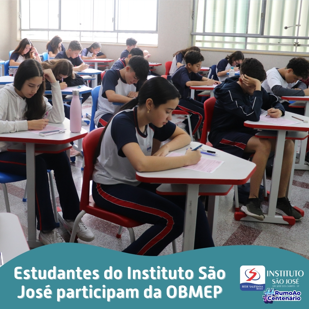 Estudantes do Instituto São José participam da primeira fase da OBMEP