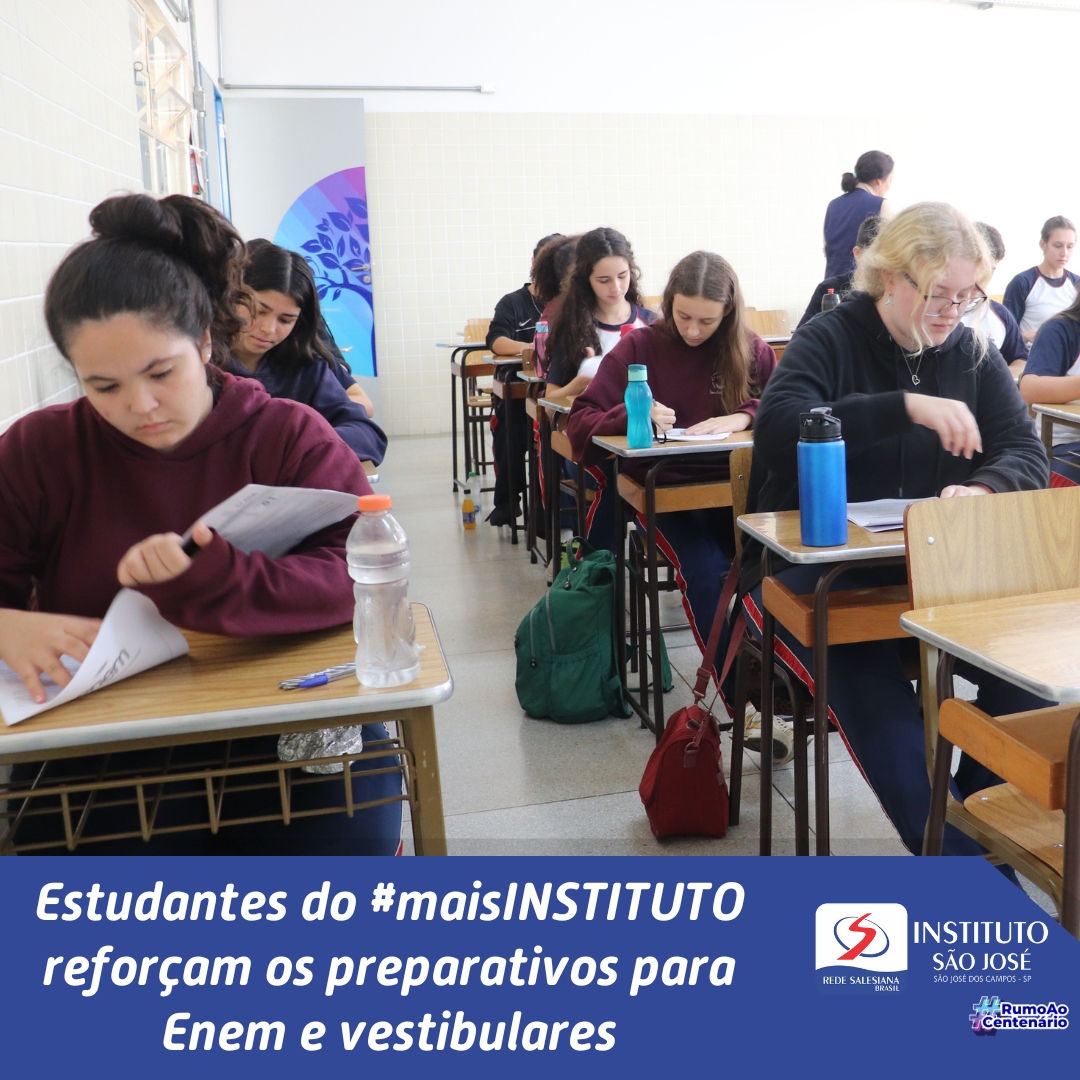 O Mais Instituto segue a todo vapor!