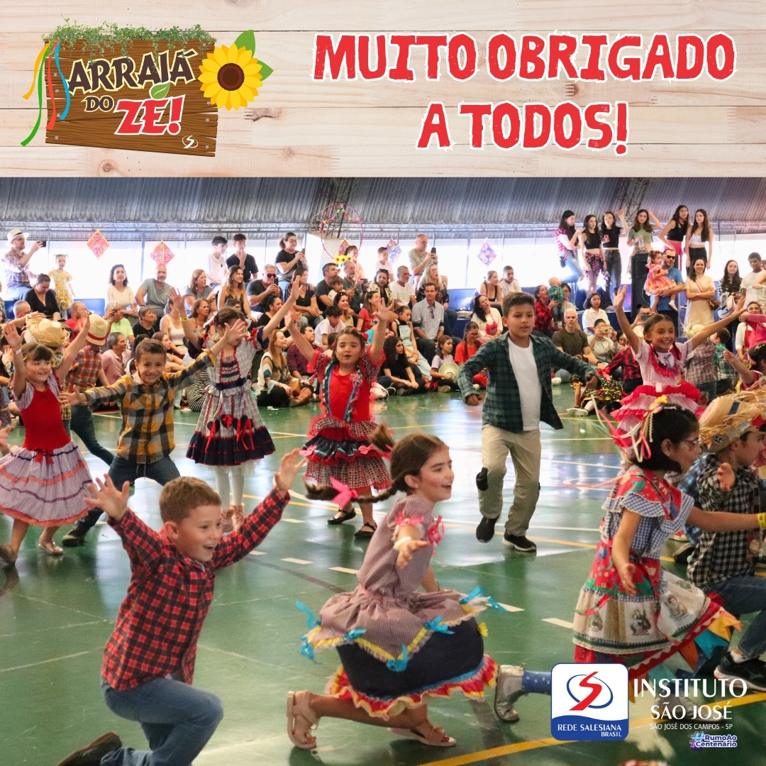 Arraiá do Zé 2024 - Agradecimento