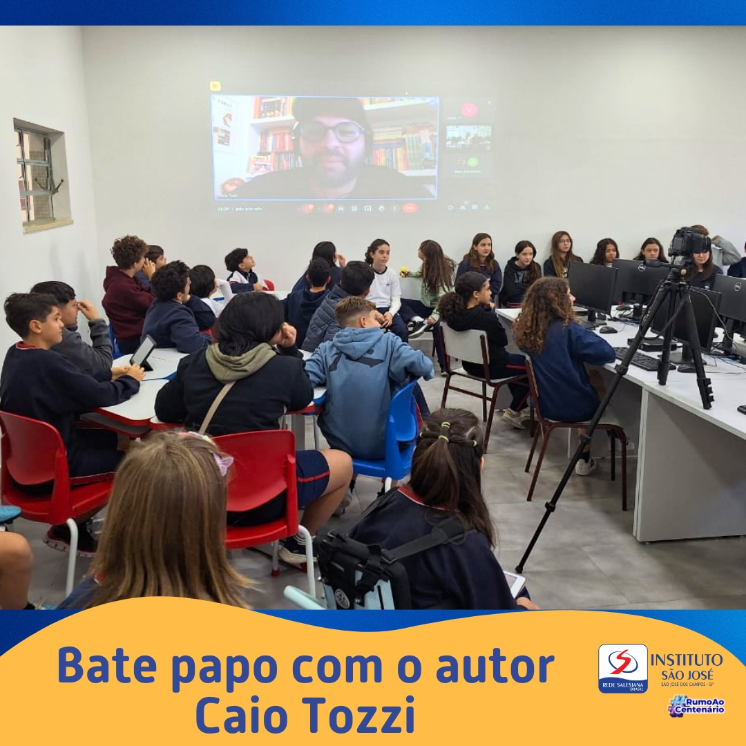 Bate-papo com o autor Caio Tozzi
