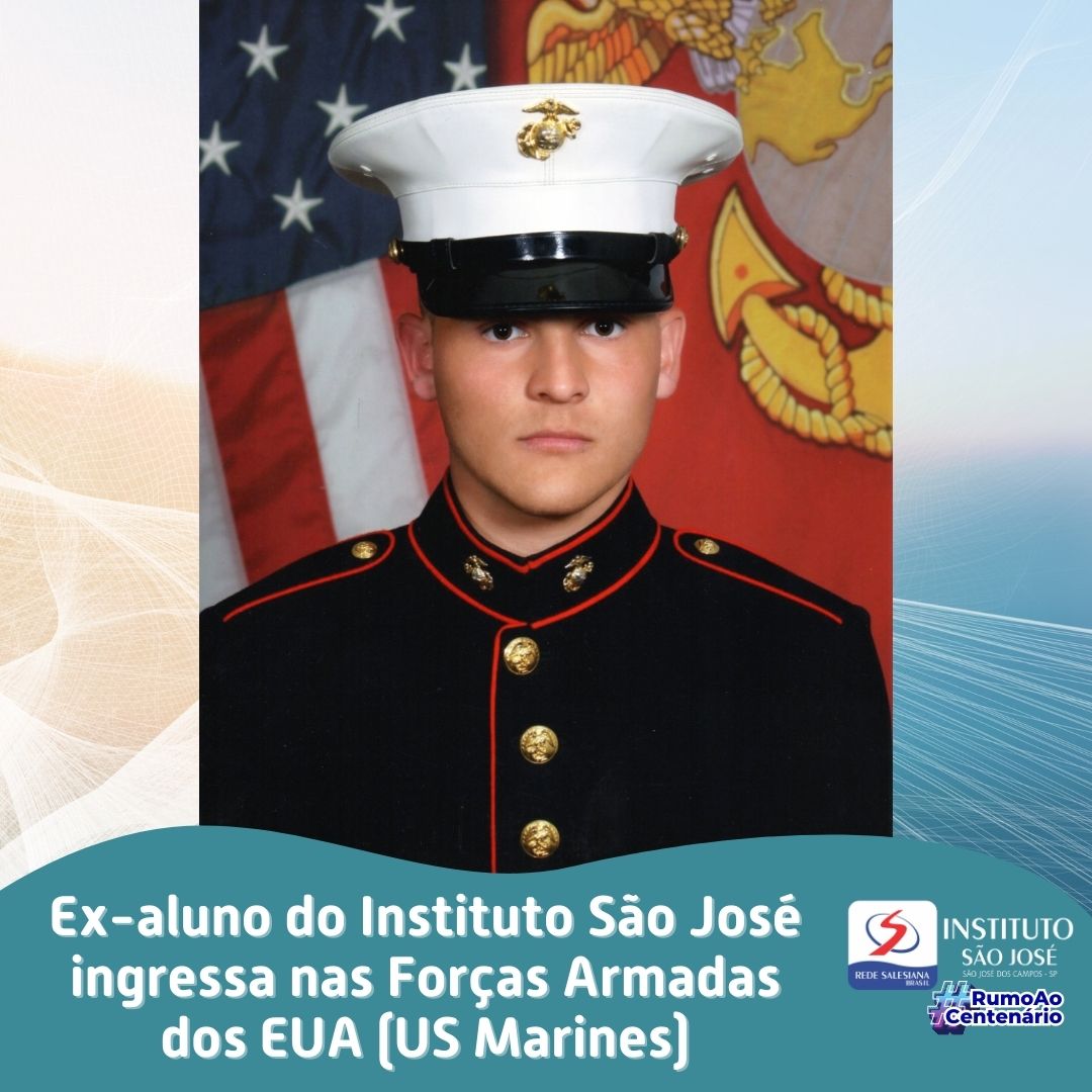 Ex-aluno do ISJ ingressa nas Forças Armadas dos EUA