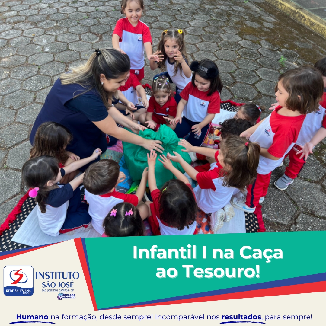 Infantil I na caça ao tesouro