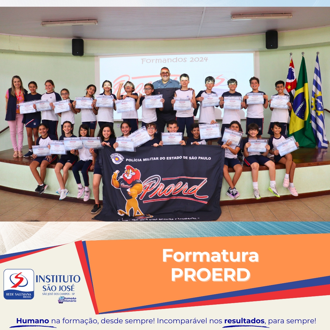 Formatura PROERD 2024