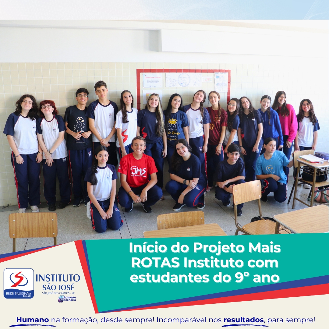 Início do programa Mais ROTAS Instituto