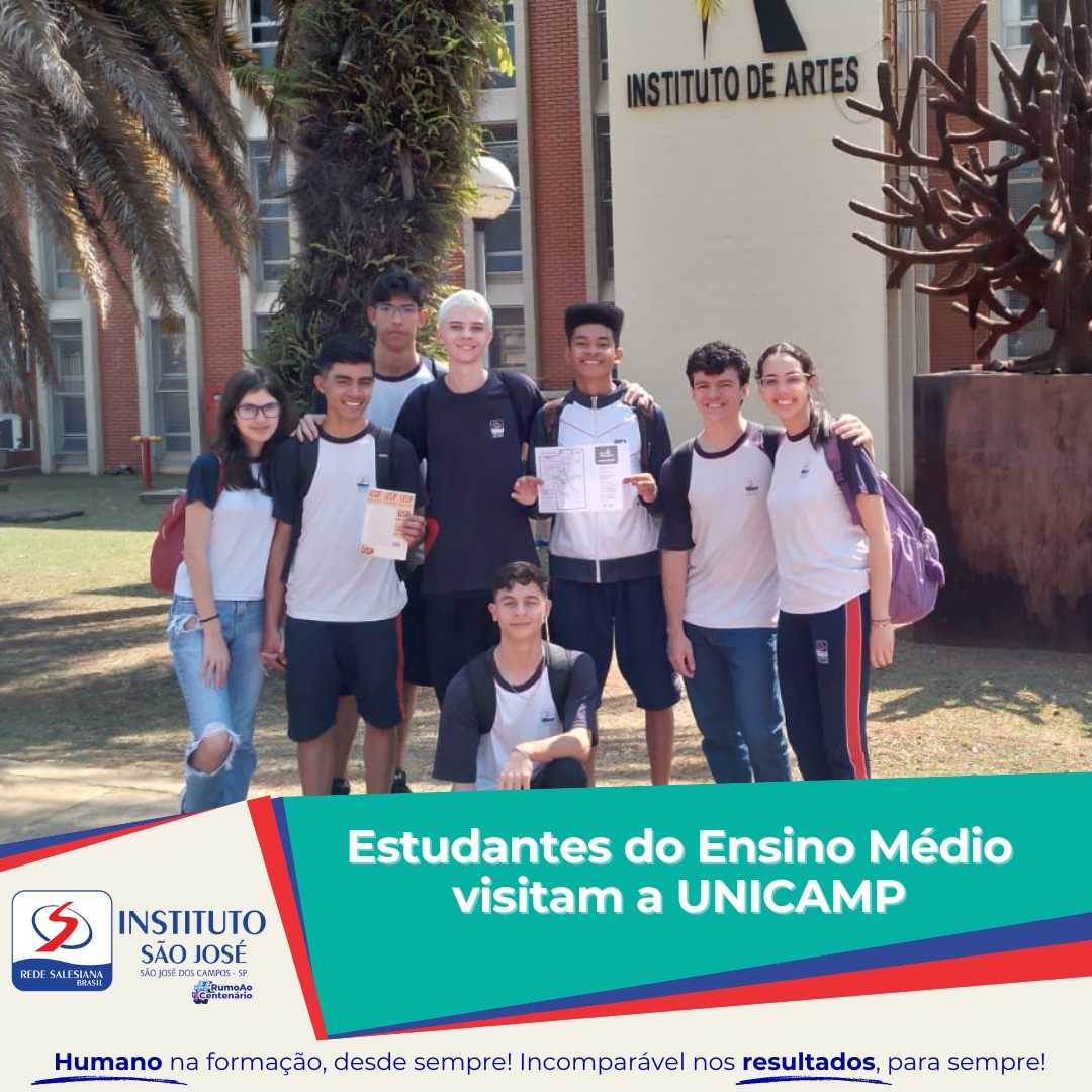 Estudantes do Ensino Médio visitam a UNICAMP