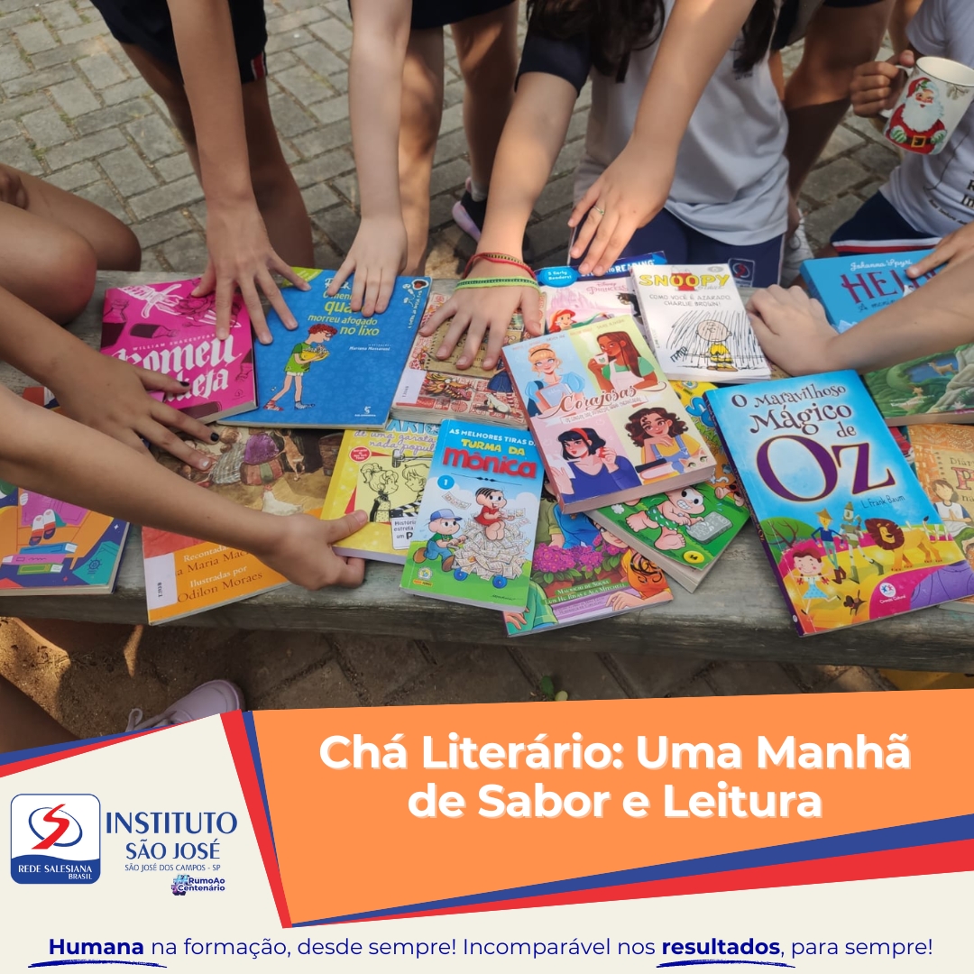 Chá Literário: Uma manhã de sabor e leitura