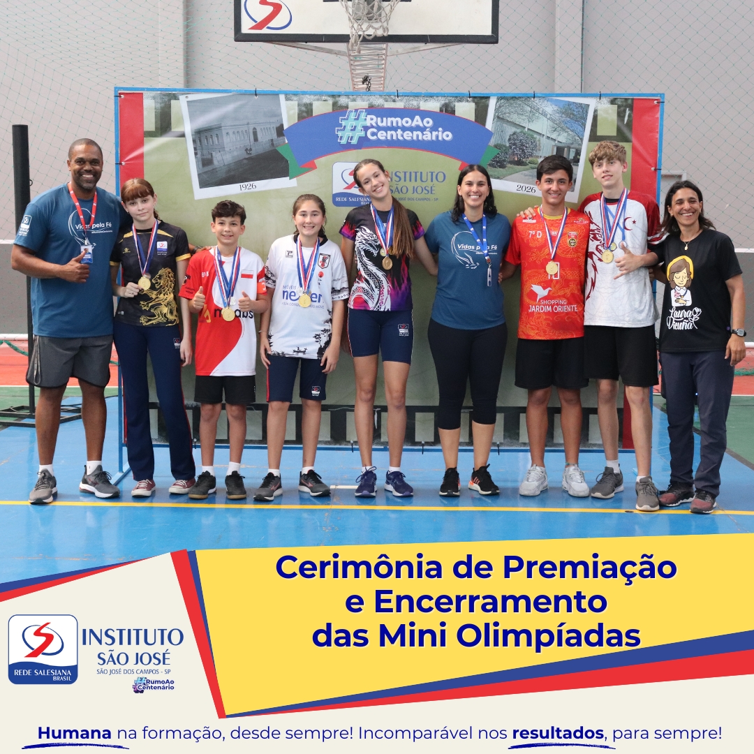 Cerimônia de Premiação e Encerramento XXVI Mini Olimpíadas