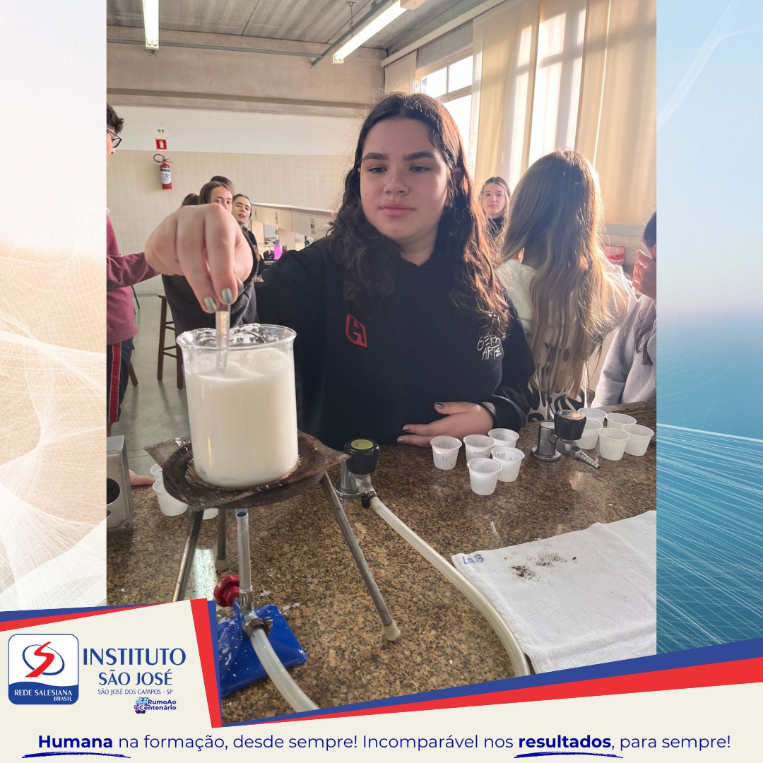 Estudantes do 9º ano aprofundam os conhecimentos aprendidos em sala de forma prática