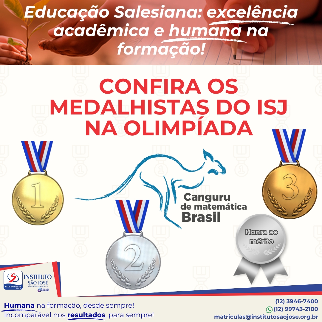 Medalhistas Canguru de Matemática Brasil