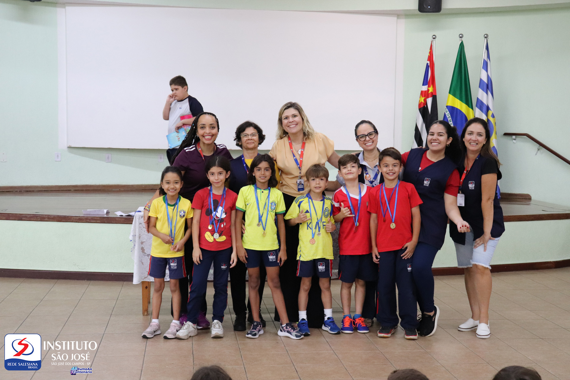 Cerimônia de encerramento e entrega de prêmios do Festival de Jogos do Zezinho - 2024
