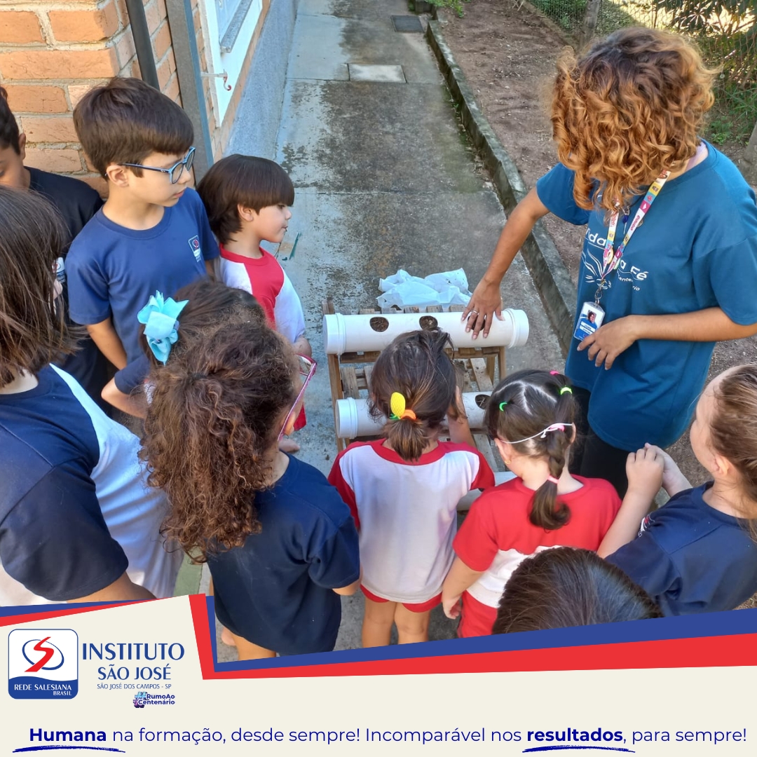 Turmas do Período Complementar iniciam o Projeto Pomar