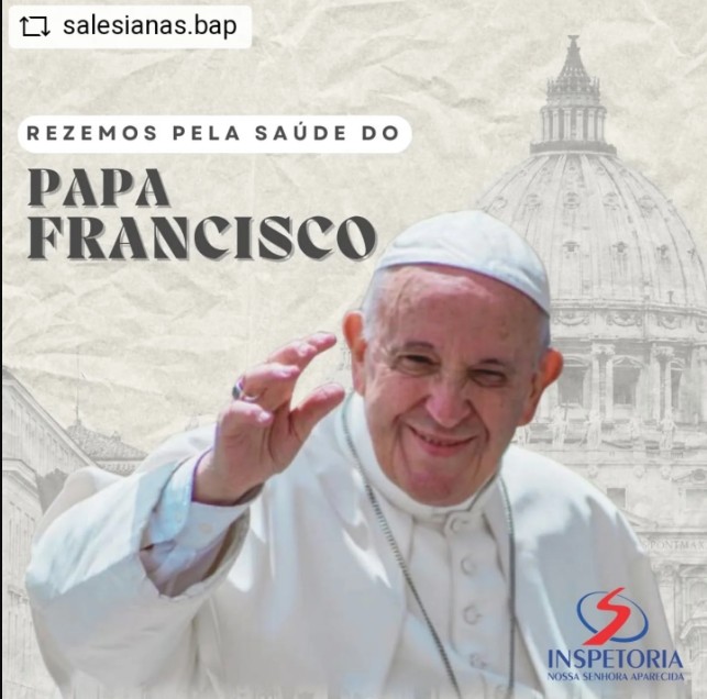 Unidos em oração pelo Papa Francisco