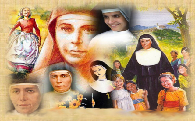 HOMENAGEM À SANTA MARIA DOMINGAS MAZZARELLO