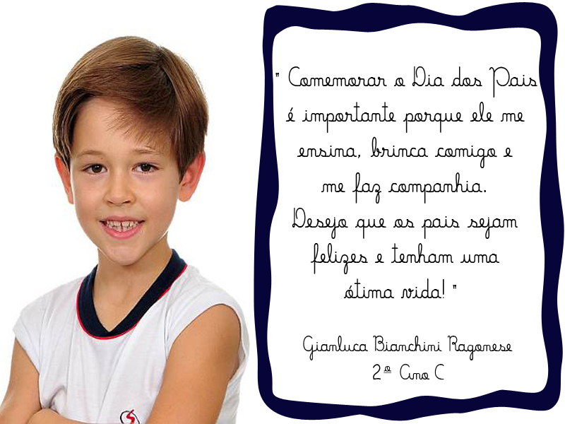 Homenagem aos Pais - 2º ao 5º ano (Ens. Fund. I)