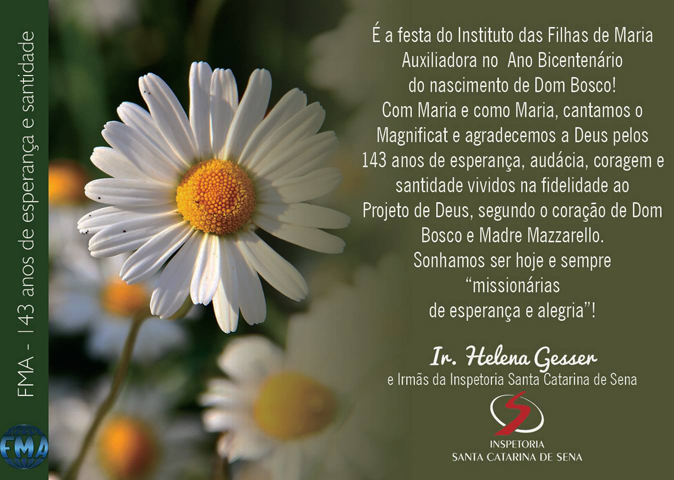 FMA - 143 anos de presença no mundo!