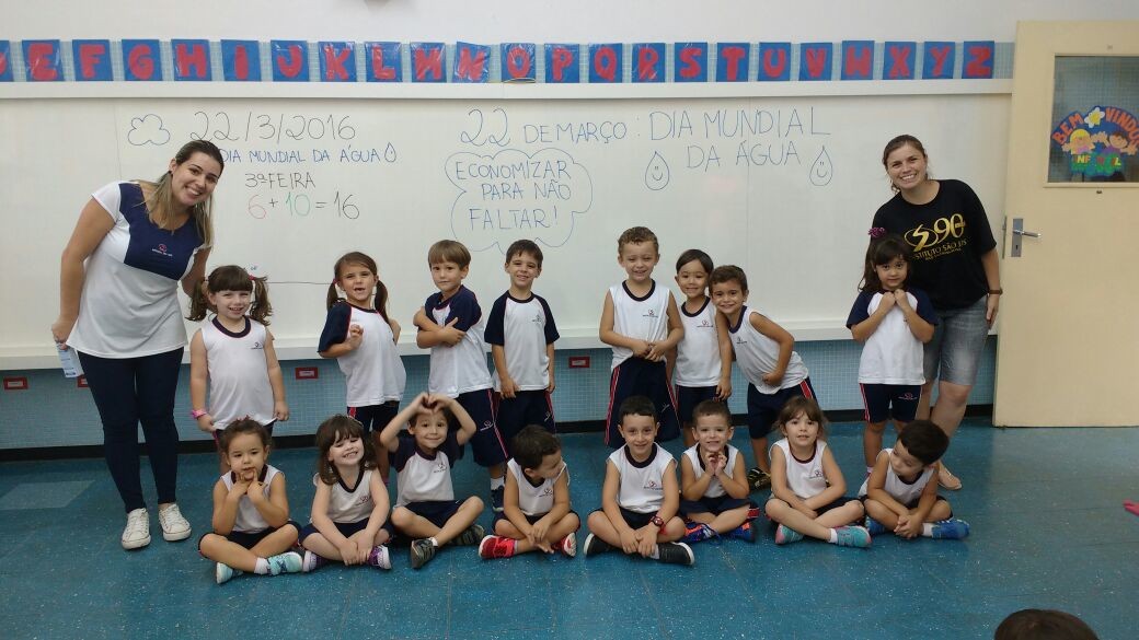 INFANTIL II FAZ CAMPANHA NO DIA MUNDIAL DA ÁGUA