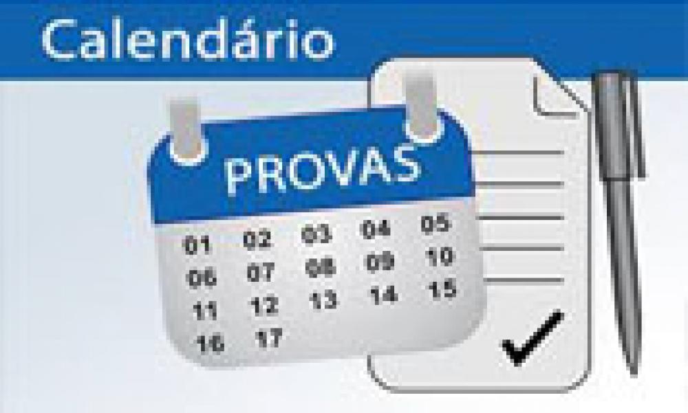 ATUALIZAÇÃO DO CALENDÁRIO DE PROVAS - 2º TRIMESTRE DE 2018
