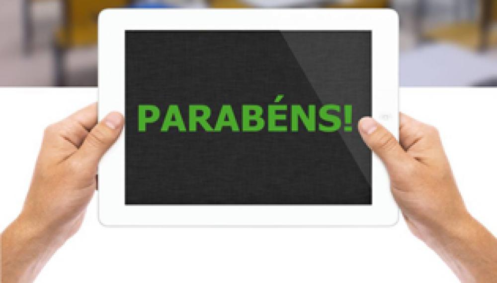 Parabéns Professores!