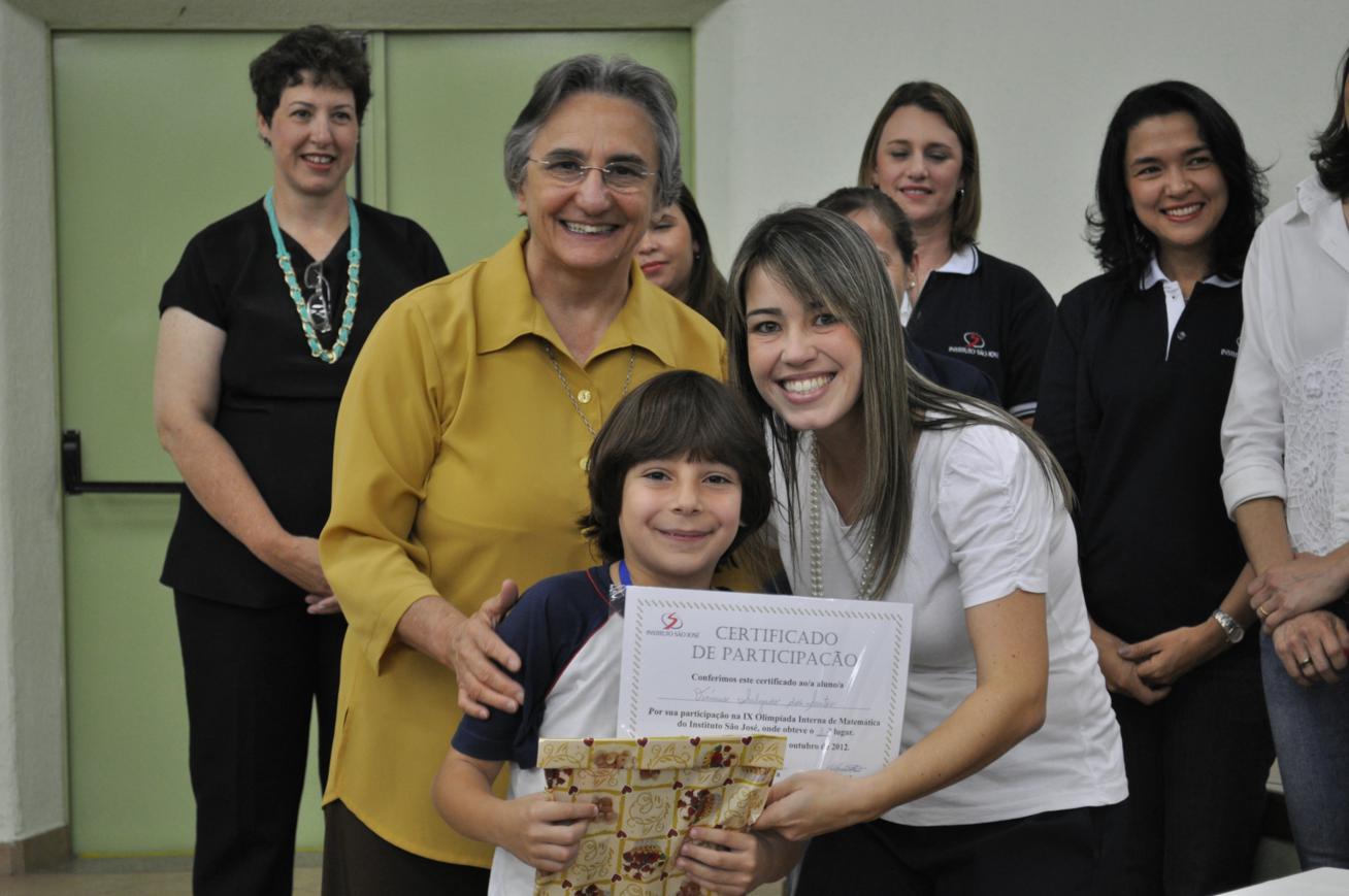 Noite de Premiação da Olimpíada Interna de Matemática - Zezinho
